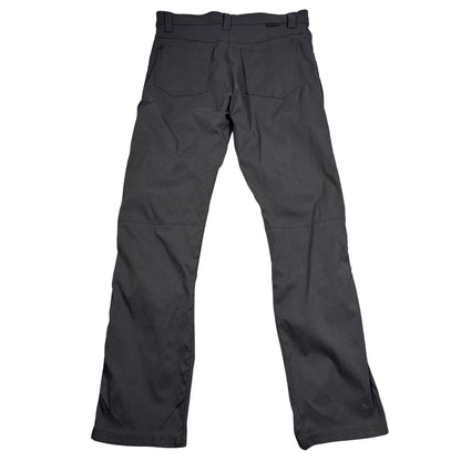 Wrangler® Black Outdoor Stretch Hiking Pants Zip Pocket-32x30