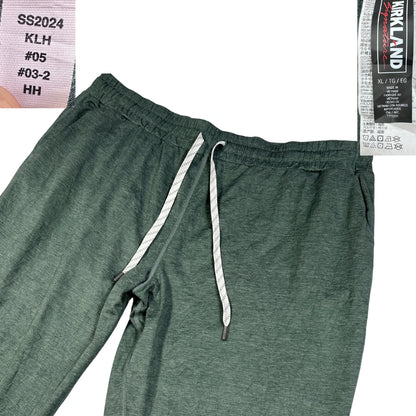 Thrift-and-treasures Green Men's Jogger Pants-XL Kirkland Signature