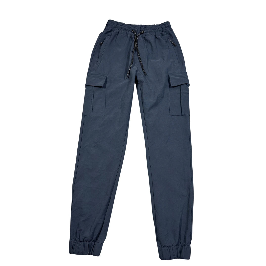 Unbranded Blue Cargo Jogger Pants-S