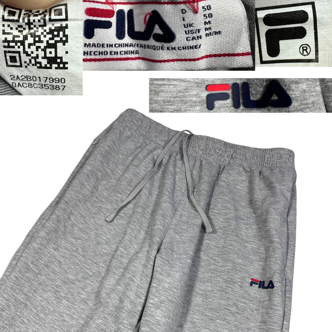 Thrift-and-treasures Grey Men's Cuffed Ankle-M FILA