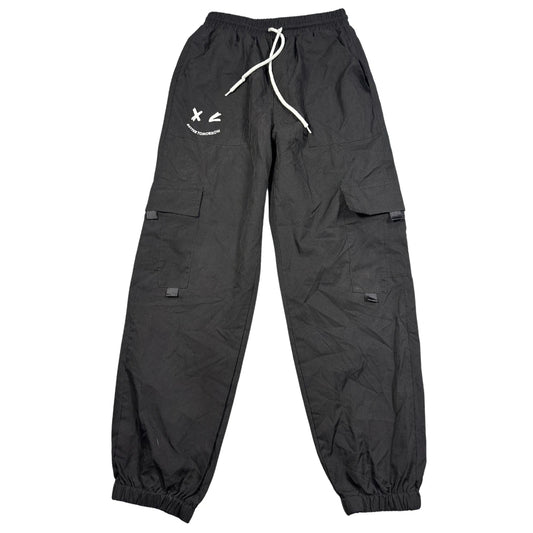 Thrift-and-treasures Black Men's Elastic Cuff-S men trousers