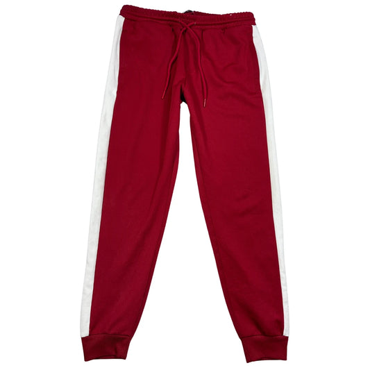 Pull and Bear Red Men's Jogger Pants-M men trousers