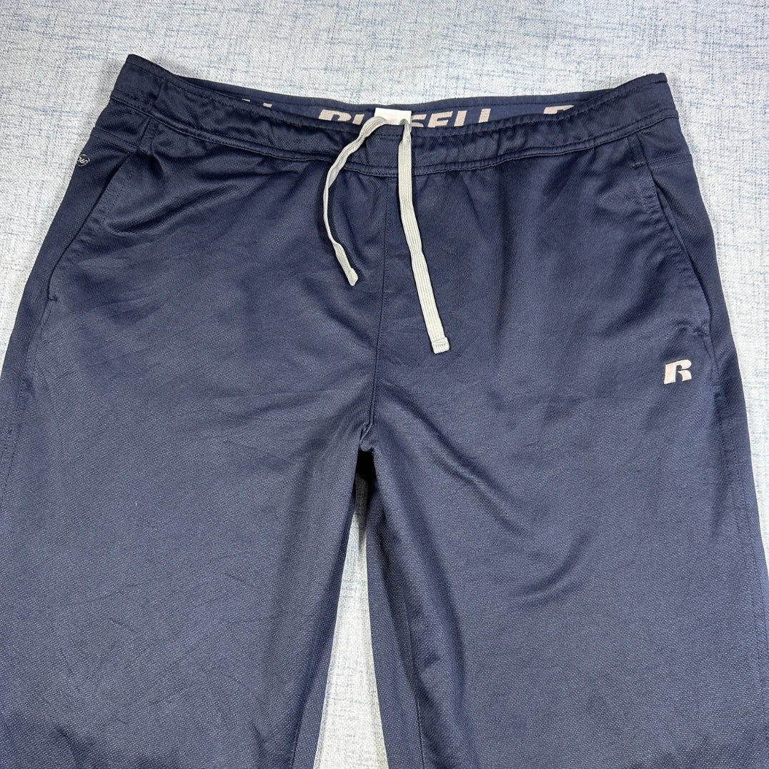Russell Navy Men's Track Pants-L men trousers