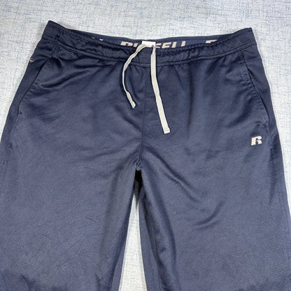 Russell Navy Men's Track Pants-L men trousers