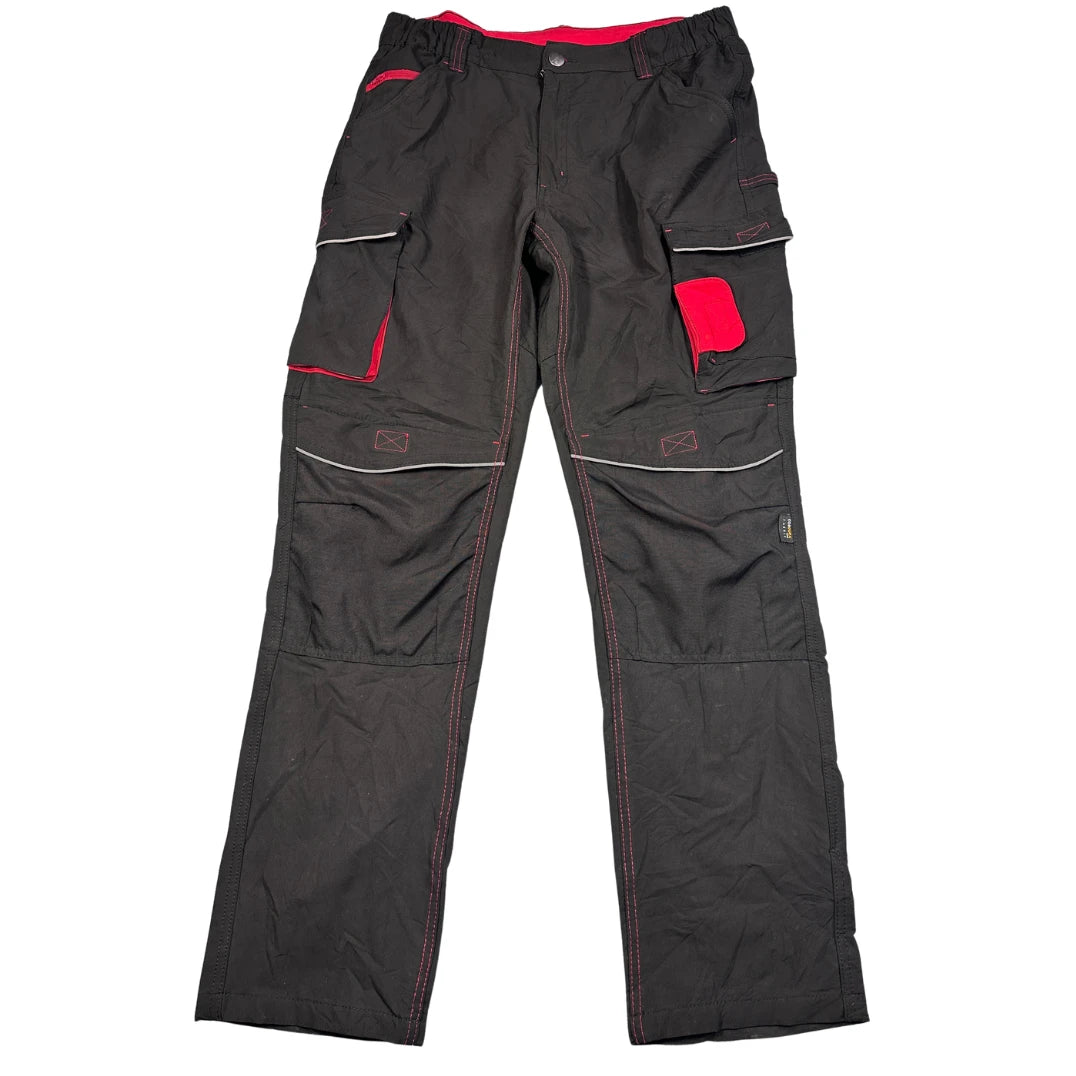 Parkside Black Men's Reflective-EU 52 Men Pants
