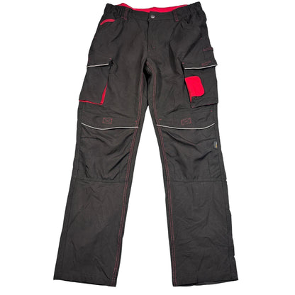 Parkside Black Men's Reflective-EU 52 Men Pants