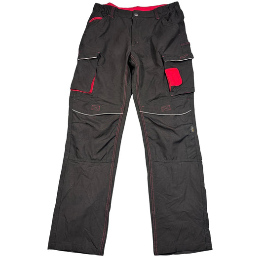 Parkside Black Men's Reflective-EU 52 Men Pants