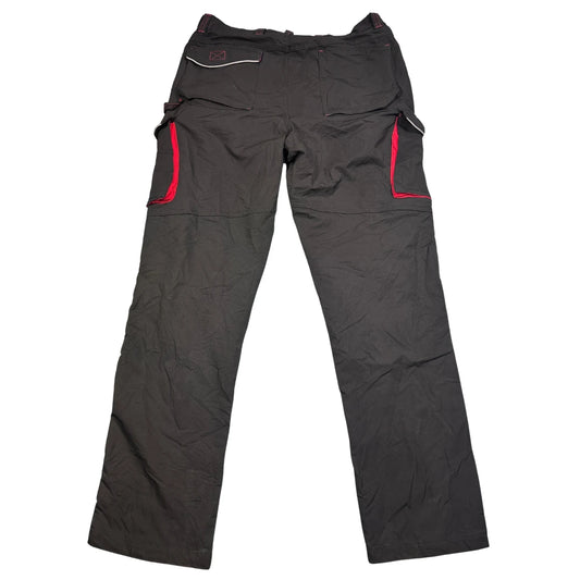 Parkside Black Men's Reflective-EU 52 Men Pants