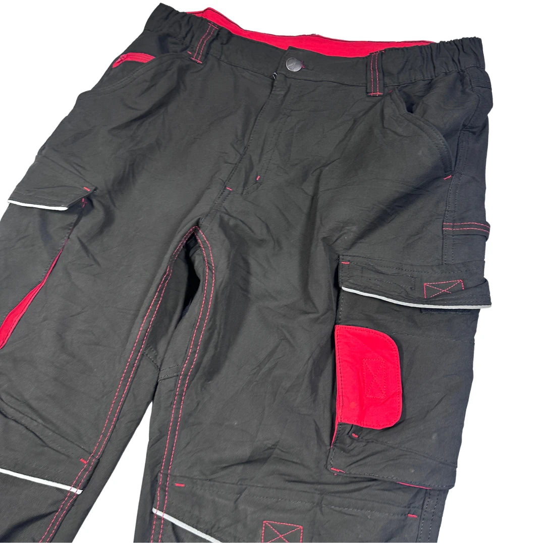 Parkside Black Men's Reflective-EU 52 Men Pants