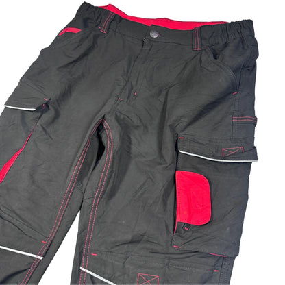 Parkside Black Men's Reflective-EU 52 Men Pants