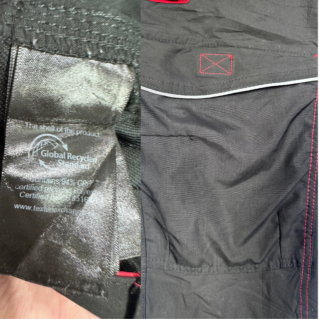 Parkside Black Men's Reflective-EU 52 Men Pants