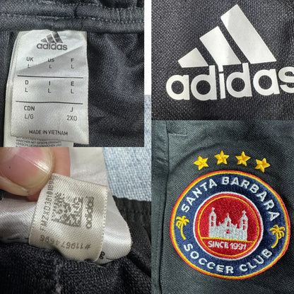 Adidas® Black Training Track Pants-L