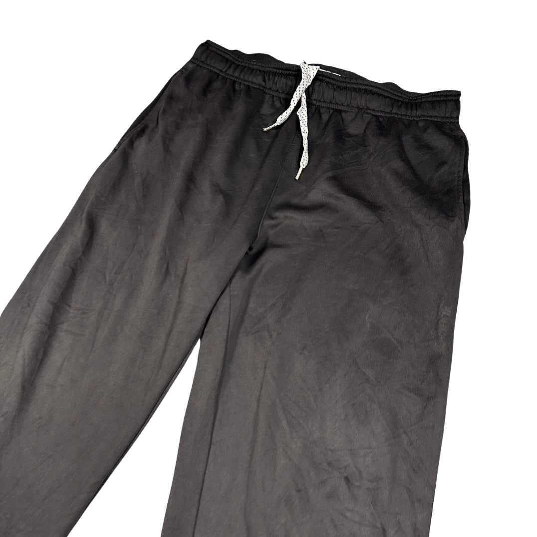Reebok® Black Grey Stripe Track Pants