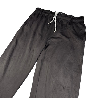 Reebok® Black Grey Stripe Track Pants