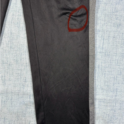 Reebok® Black Grey Stripe Track Pants