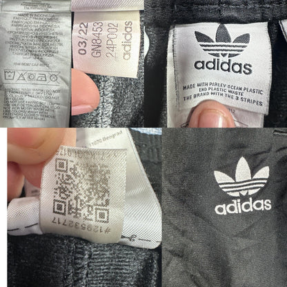 Adidas® Black 3-Stripe Track Pants-S