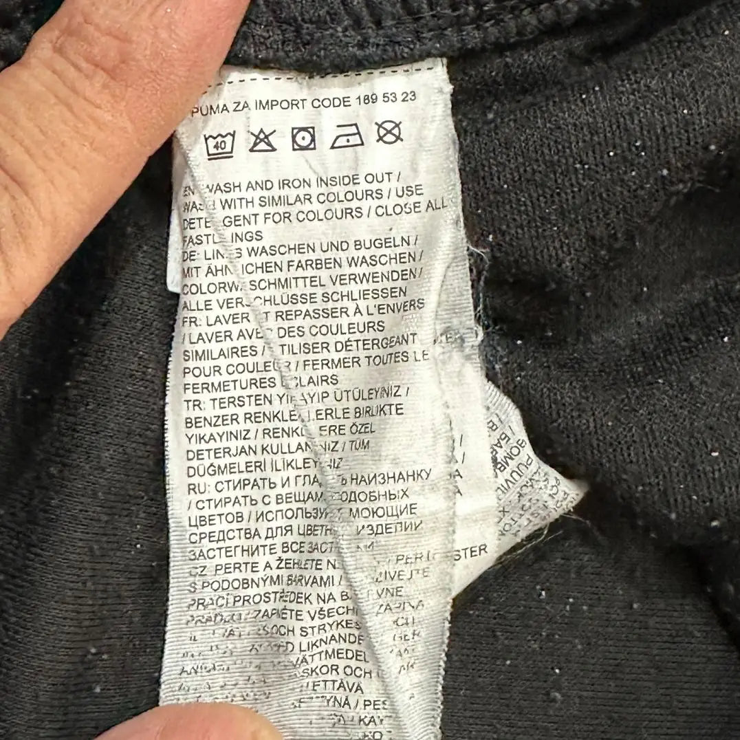 sleek black track pants combine both style and functionality