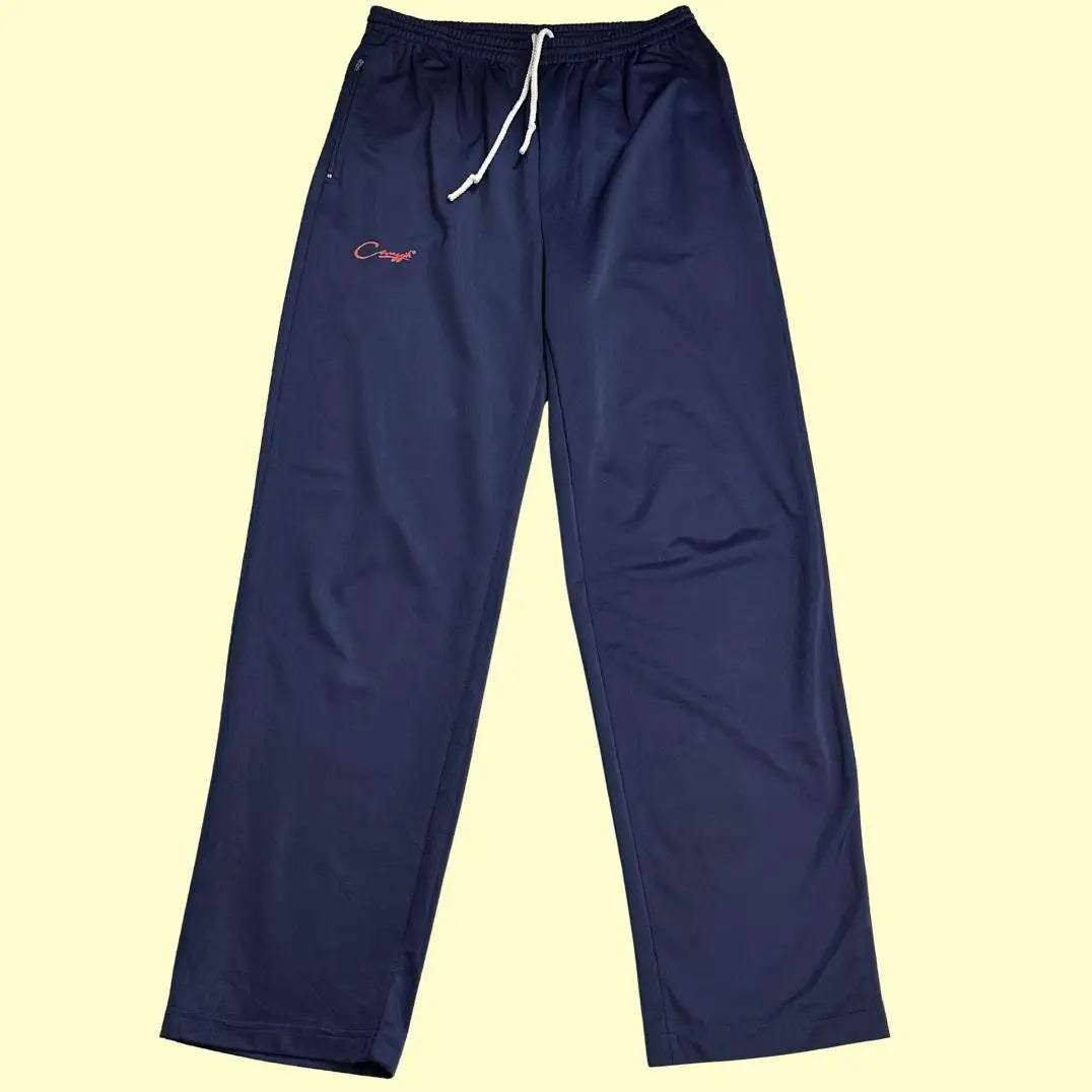 navy blue track pants from Canggi are designed for both comfort and style