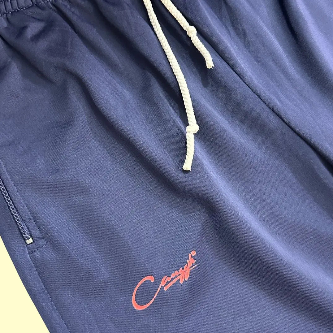 navy blue track pants from Canggi are designed for both comfort and style