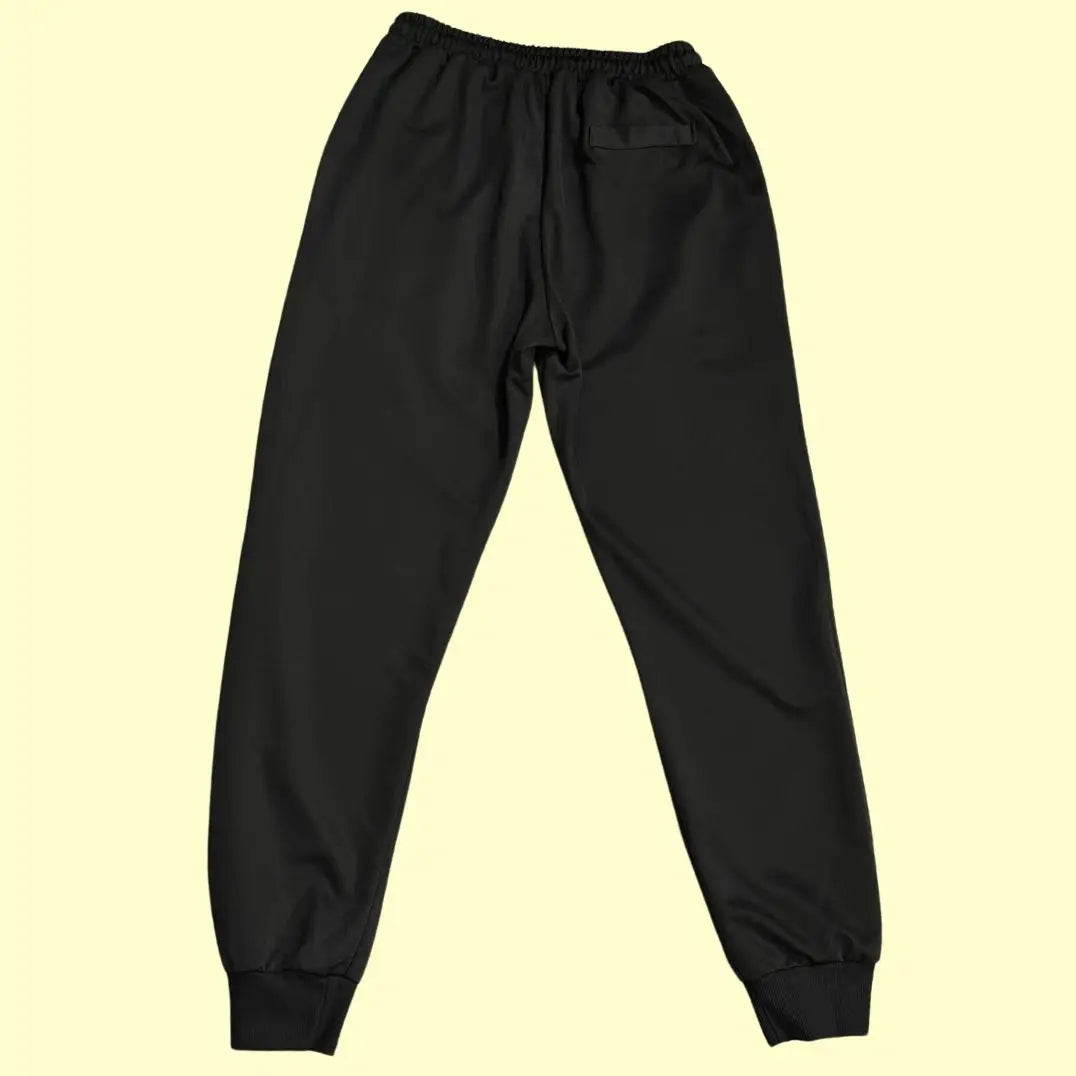black track pants are designed for comfort and practicality.