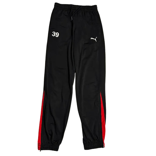 Puma Black & Red Track Pants