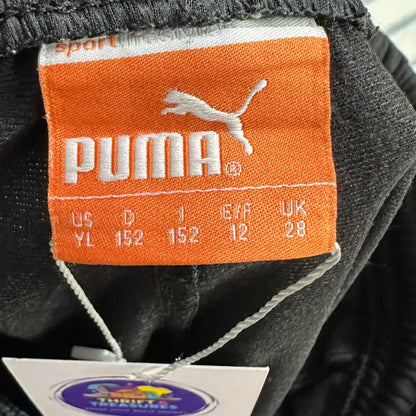 Puma Black & Red Track Pants