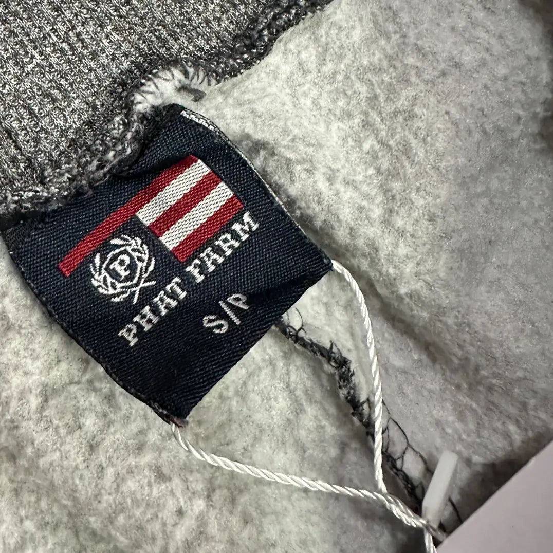 Phat Farm Grey Fleece Jogger Pants