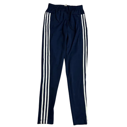 Adidas Original Navy 3-Stripe Slim Track Pants