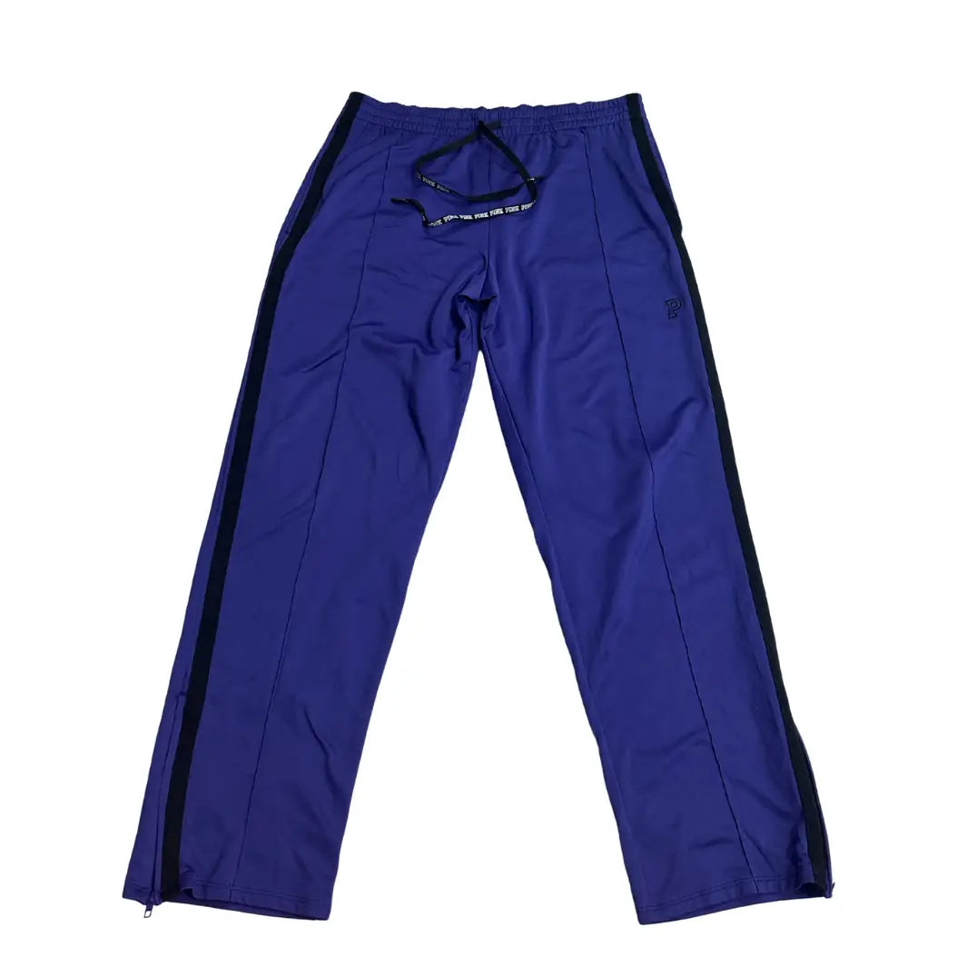 Pink Active Athletic Track Pants – Blue (XL)