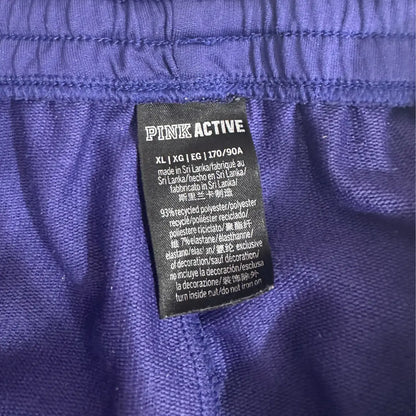 Pink Active Athletic Track Pants – Blue (XL)