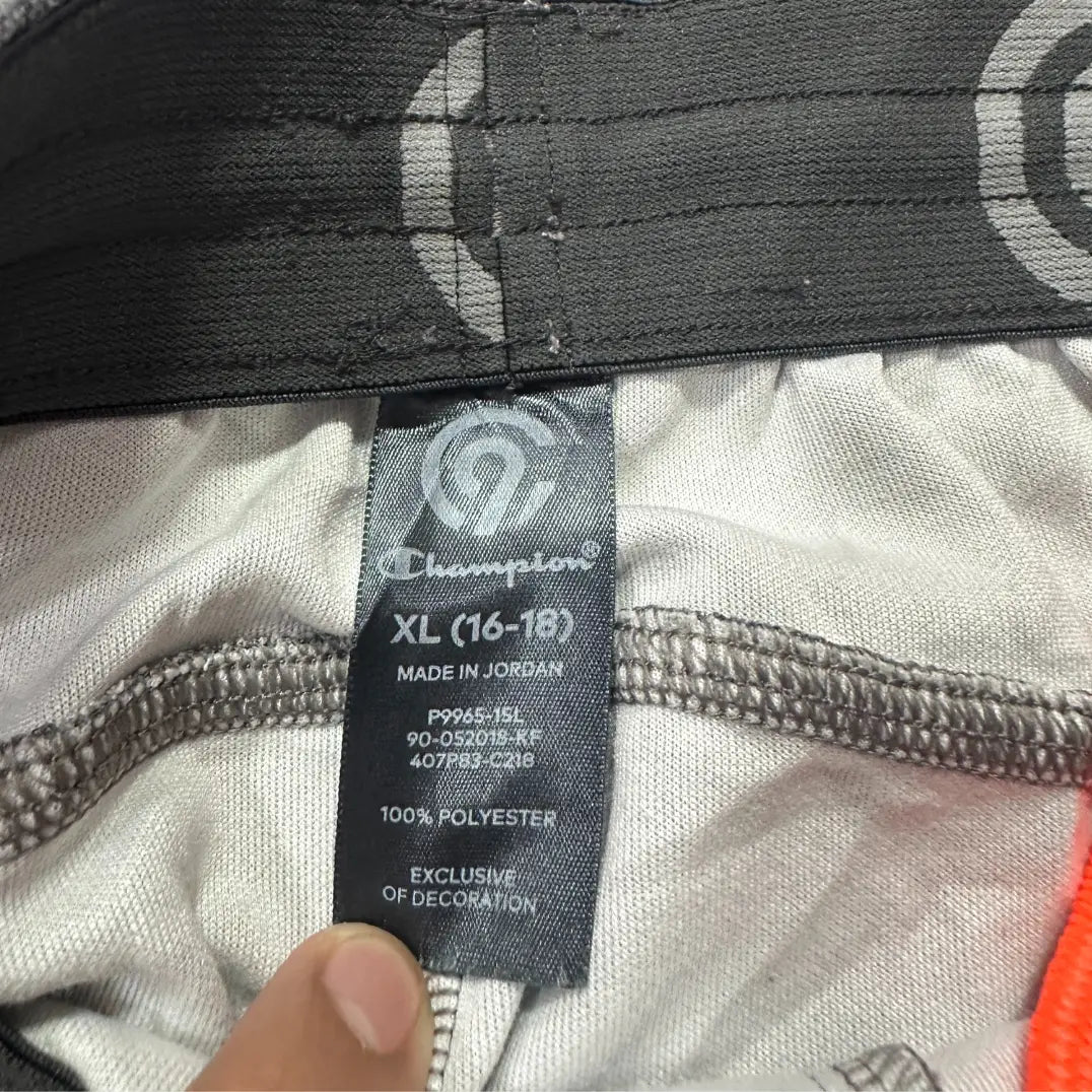 Champion Grey Athletic Track Pants