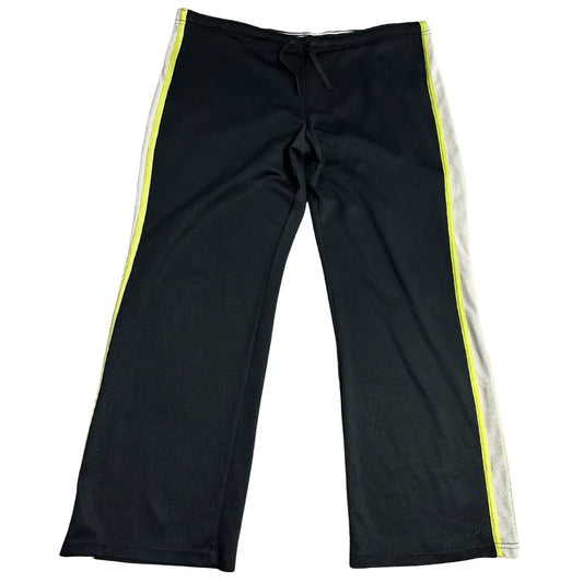 🖤 Champion Side Stripe Track Pants – Black Neon Edition ⚡