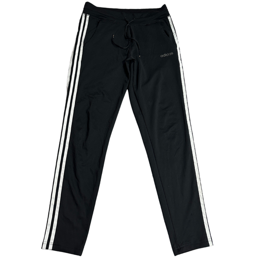 Adidas Black 3 Stripes Track Pants (S)