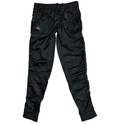 Kappa Black Track Pants Classic Sport Style