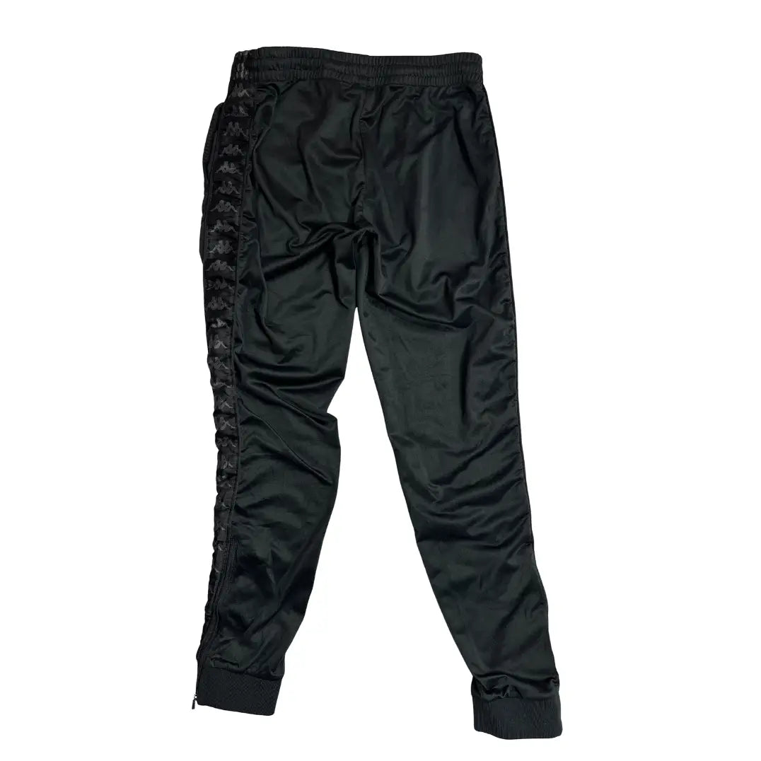 Kappa Black Track Pants Classic Sport Style