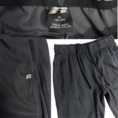 Russell Athletic Dark Grey Fusion Knit Joggers(M)