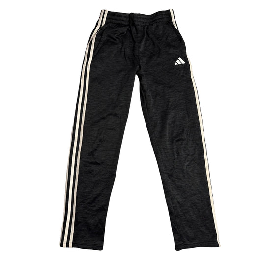 Adidas Charcoal Heather 3 Stripe Track Pants(XL)