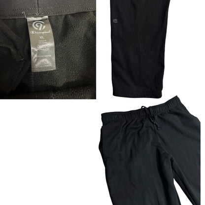 Champion Black Performance Training Pants(XL)