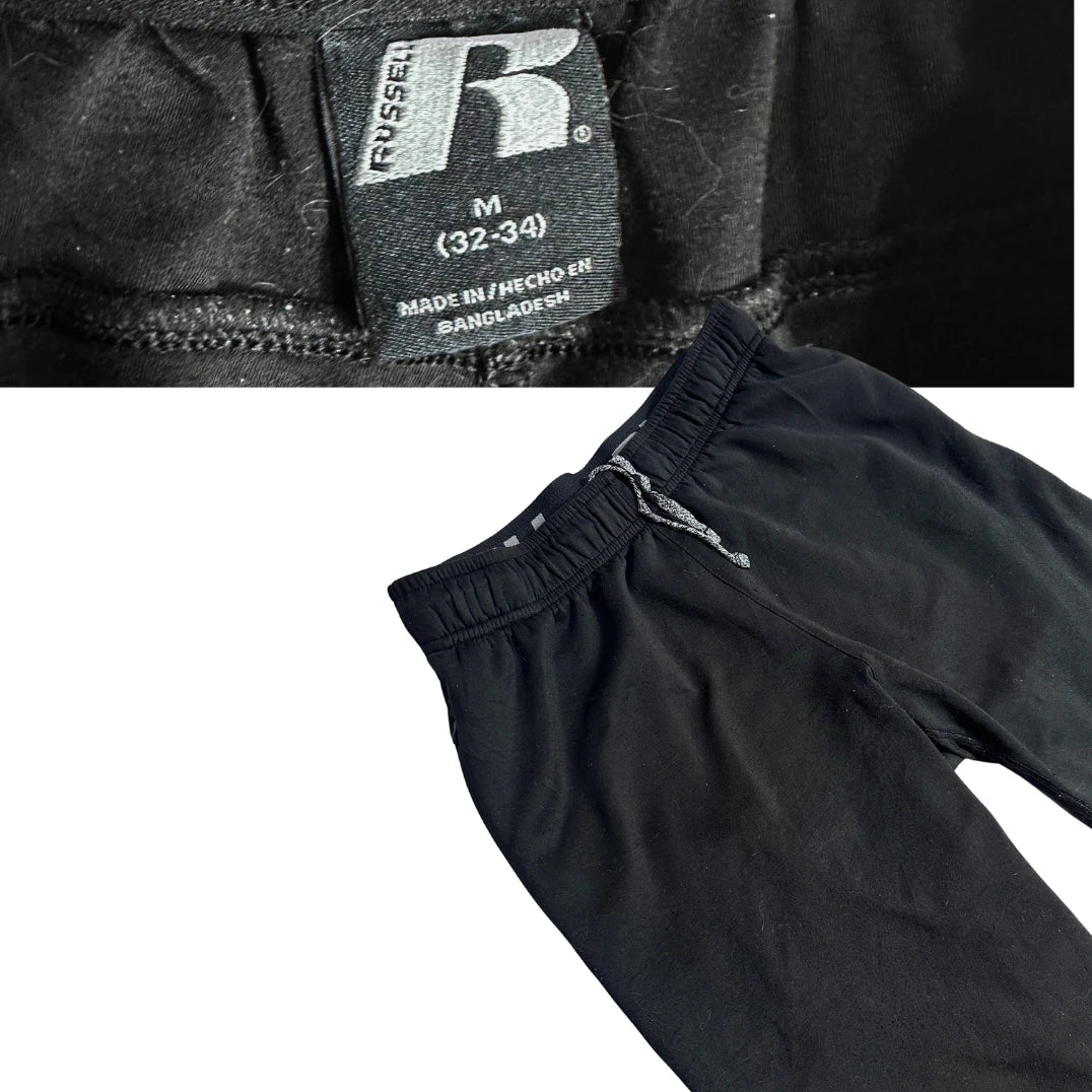 Russell Black Performance Jogger Track Pants 🖤👖