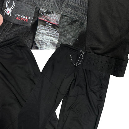 Spyder Active Black Performance Jogger Pants 🖤🕷️