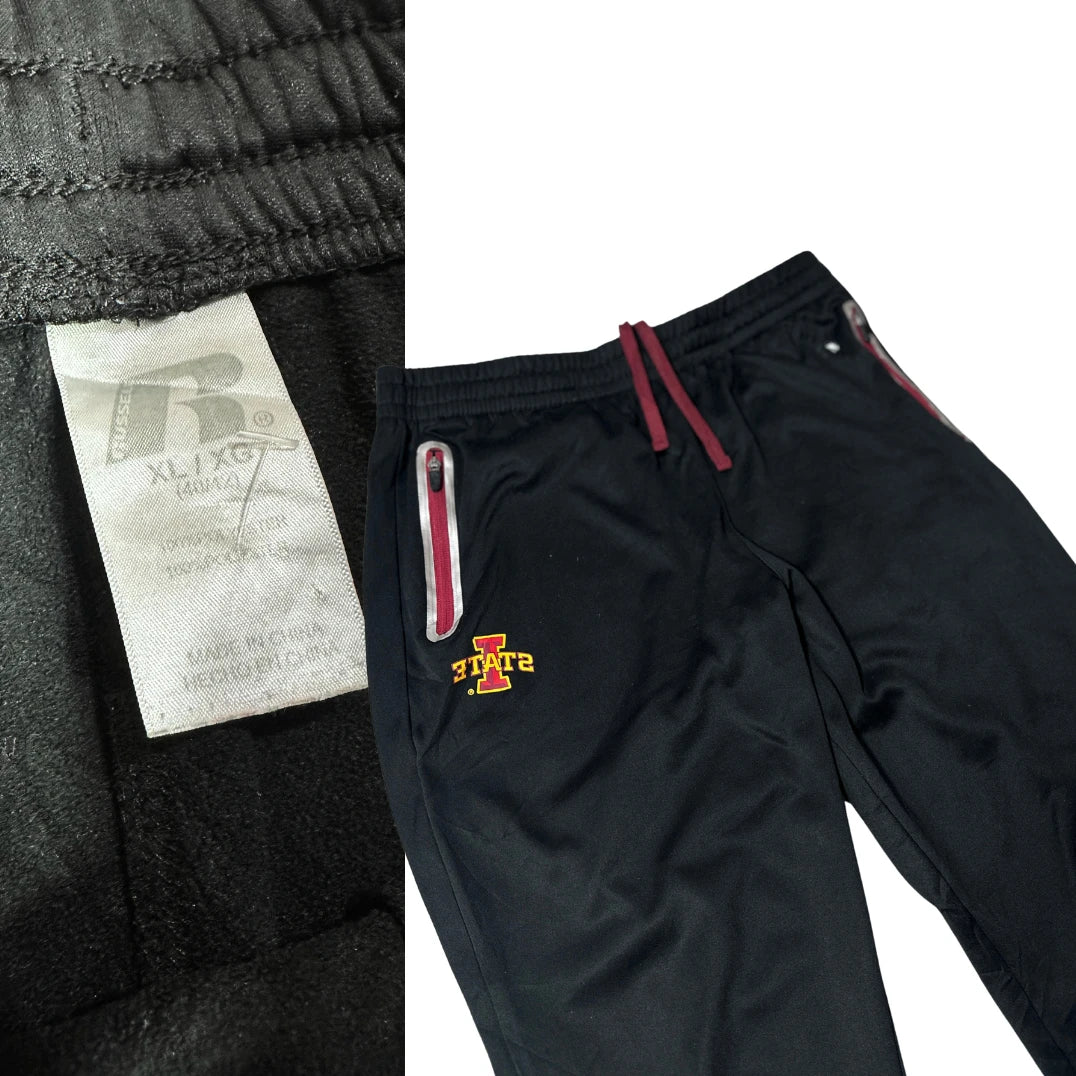 Russell Athletic Black Collegiate Jogger Pants – I State Edition 🖤🏈