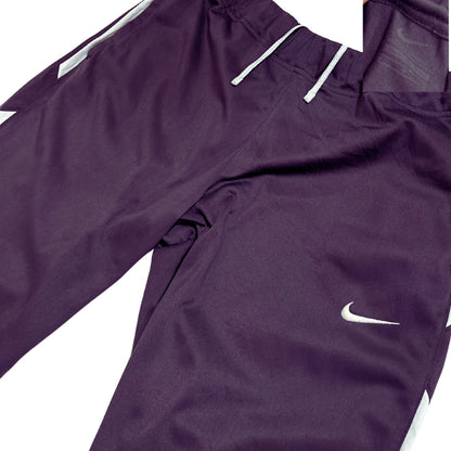 Nike Deep Plum Side Stripe Track Pants 🍇