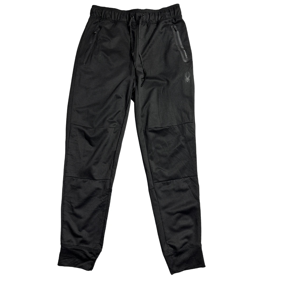 Spyder Black Performance Athletic Jogger Pants 🕷️