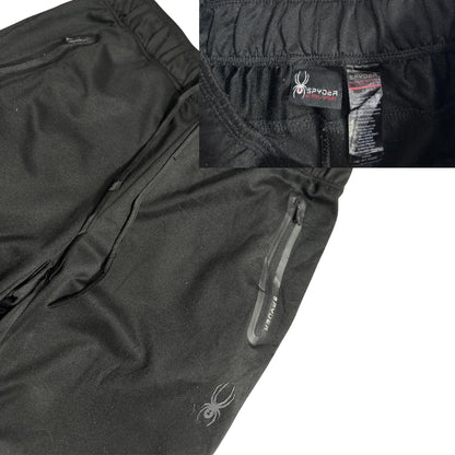 Spyder Black Performance Athletic Jogger Pants 🕷️