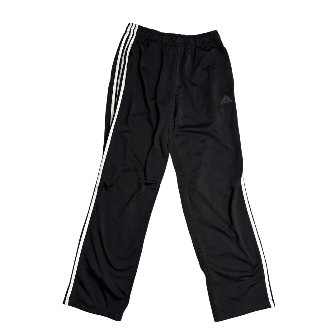 Adidas Black Three-Stripe Performance Track Pants ⚽
