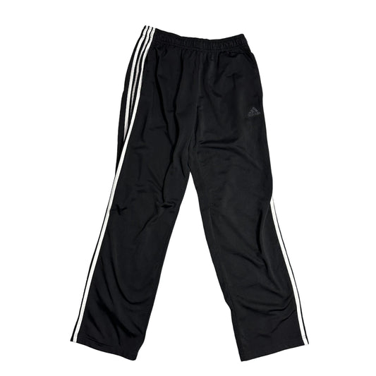 Adidas Black Three-Stripe Performance Track Pants ⚽