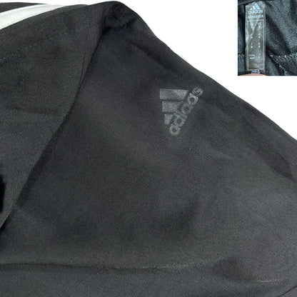 Adidas Black Three-Stripe Performance Track Pants ⚽