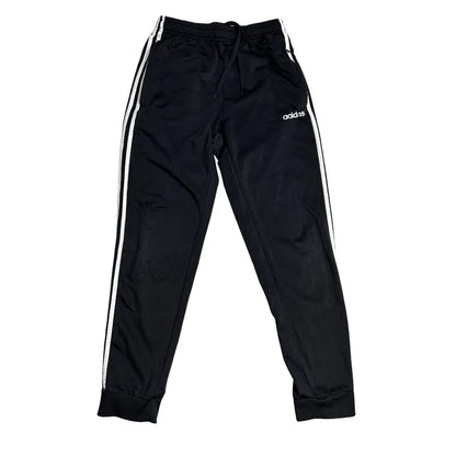 Adidas Black Jogger Pants with White Stripes 🖤🤍