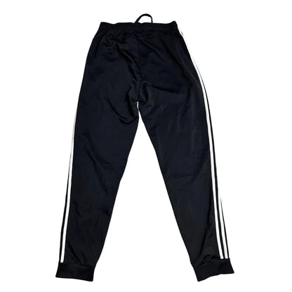 Adidas Black Jogger Pants with White Stripes 🖤🤍