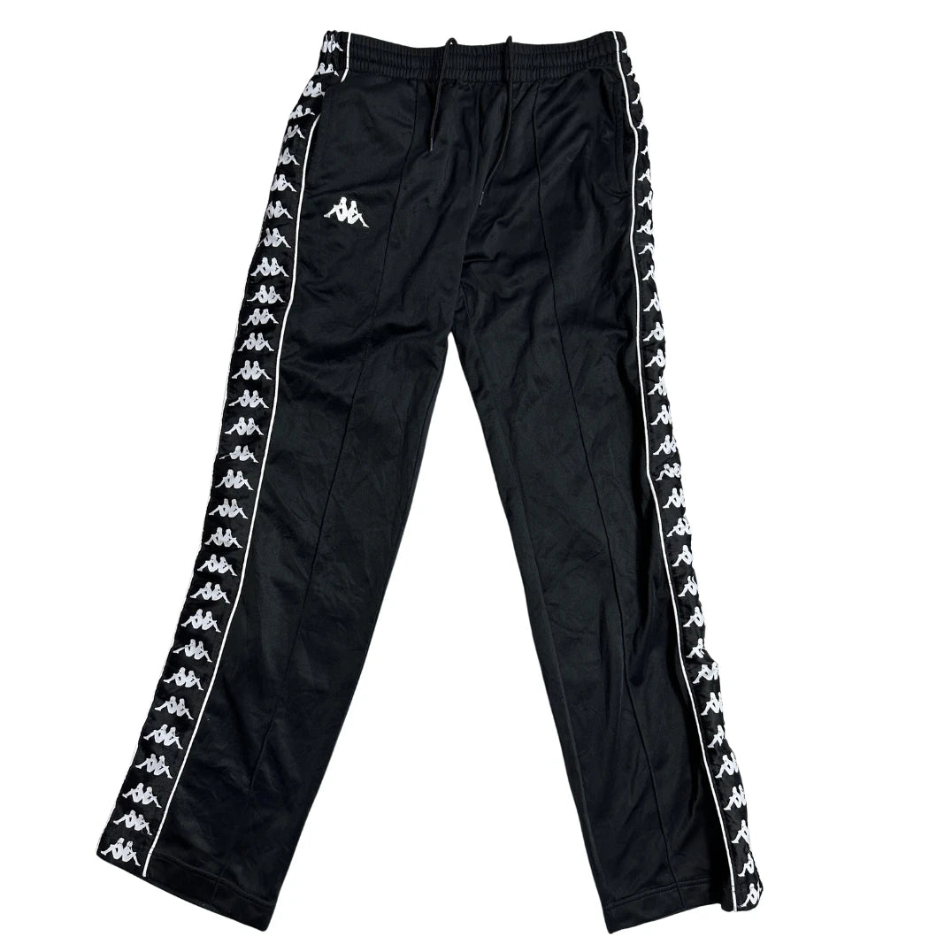 Kappa®  Side Tape Track Pants ⚫(S)